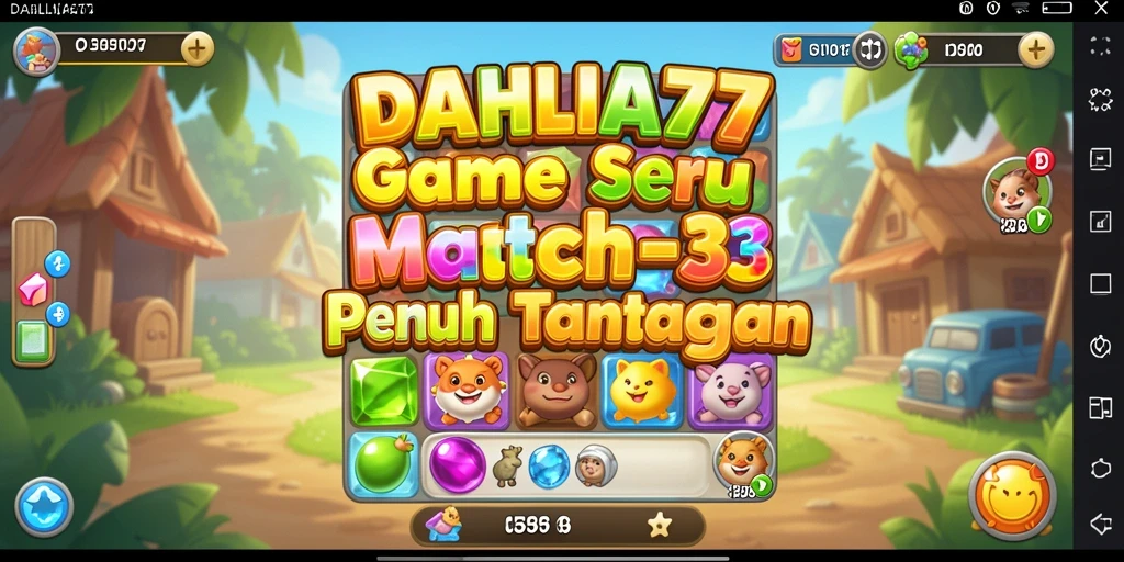 Tampilan menarik dari gameplay DAHLIA77 yang penuh warna.