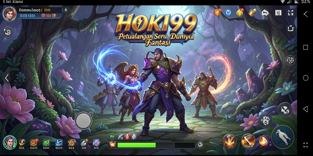 Screenshot HOKI99 menampilkan petualangan seru dalam dunia fantasi.
