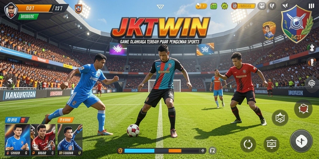 Tampilan gameplay menantang di JKTWIN, penuh strategi dan aksi.