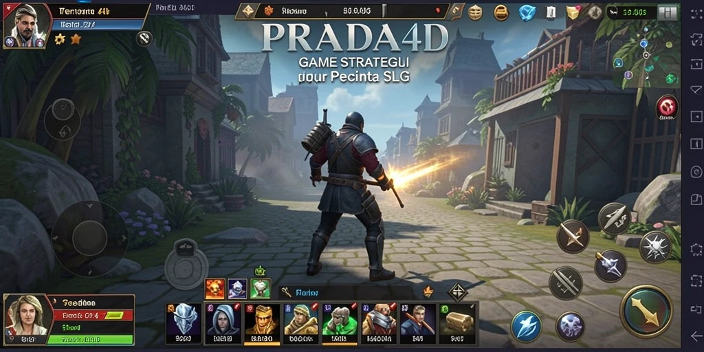 Tampilan gameplay PRADA4D yang seru dan menarik.