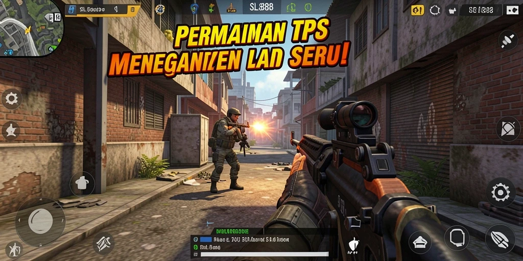 Tampilan gameplay SL888 yang seru dan mendebarkan dalam pertempuran TPS.