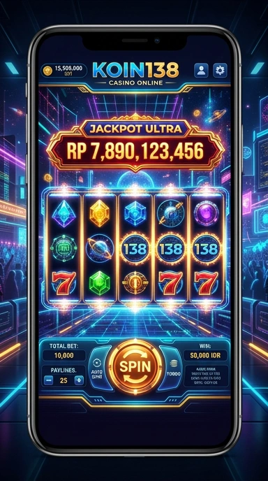 Screenshot aplikasi koin138 dengan antarmuka yang ramah pengguna.